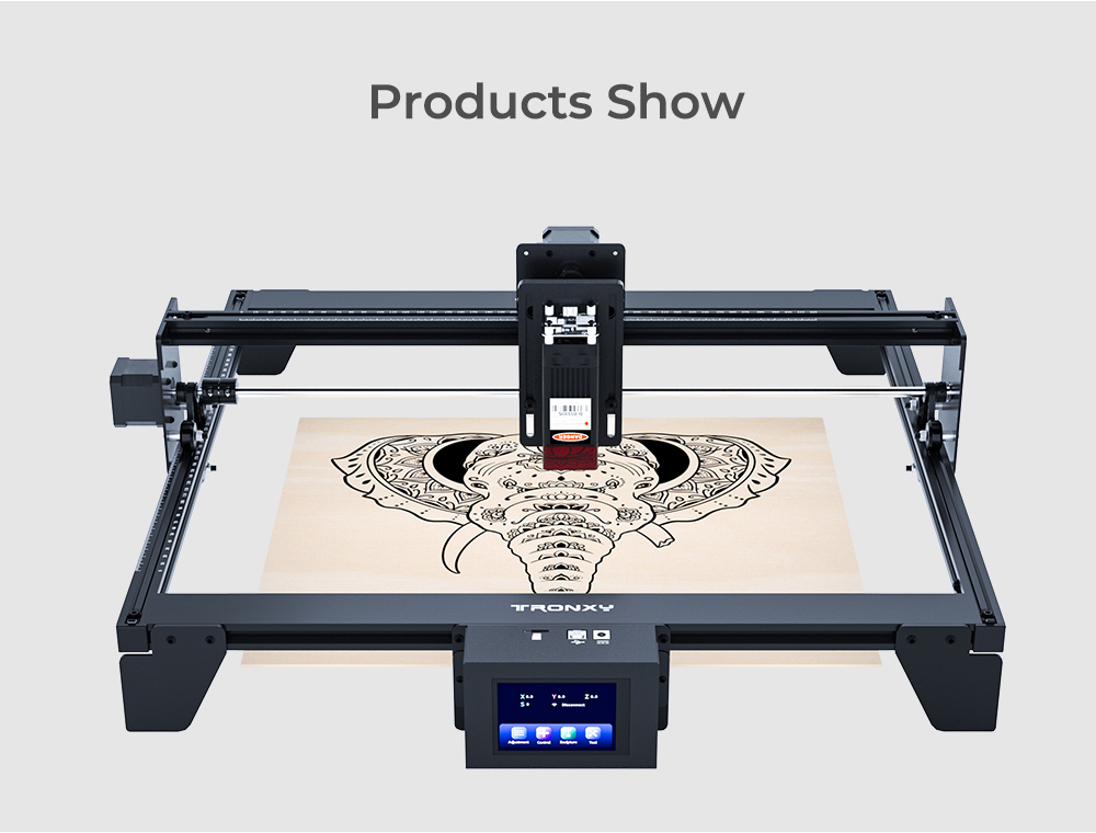 EUUS-Direct-TRONXYreg-Marker-40-55W-DIY-Lasergraveur-CNC-Lasergravur--und-Schneidemaschine-Tisch-Car-1983464-6